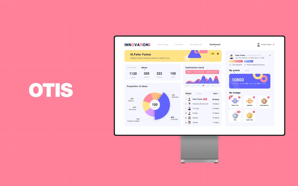 Otis Innovation Platform 项目预览