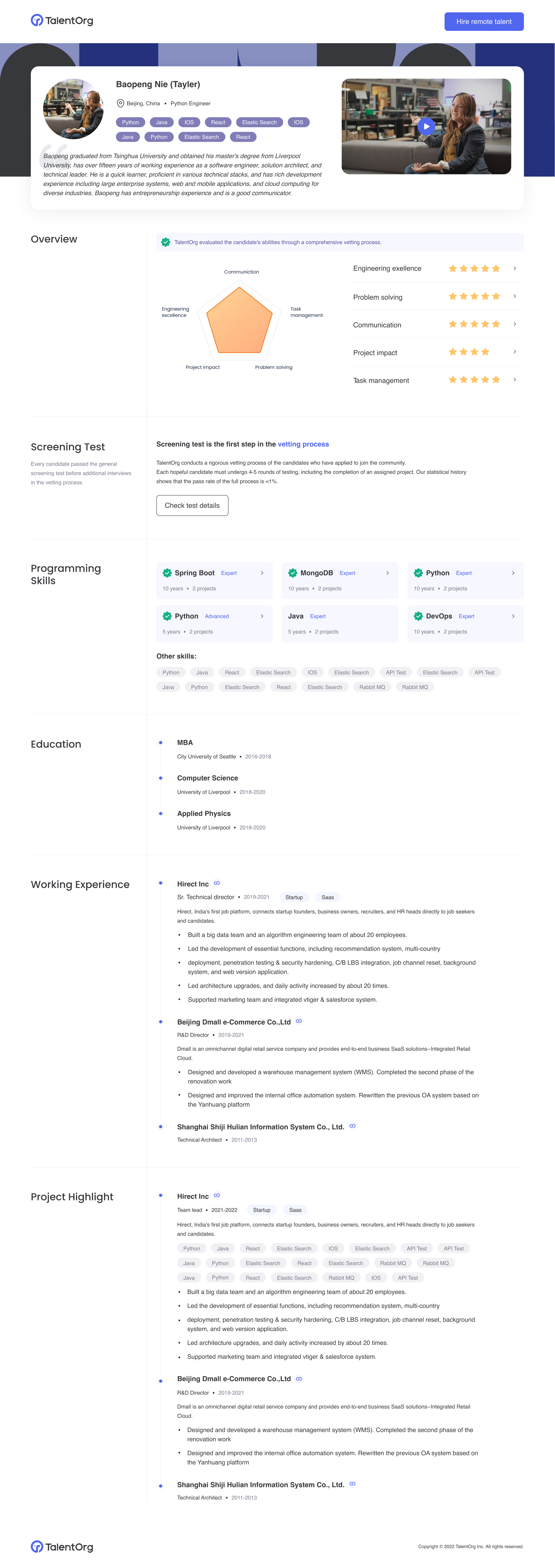 TalentOrg 海外官网 · 原始设计展示 5
