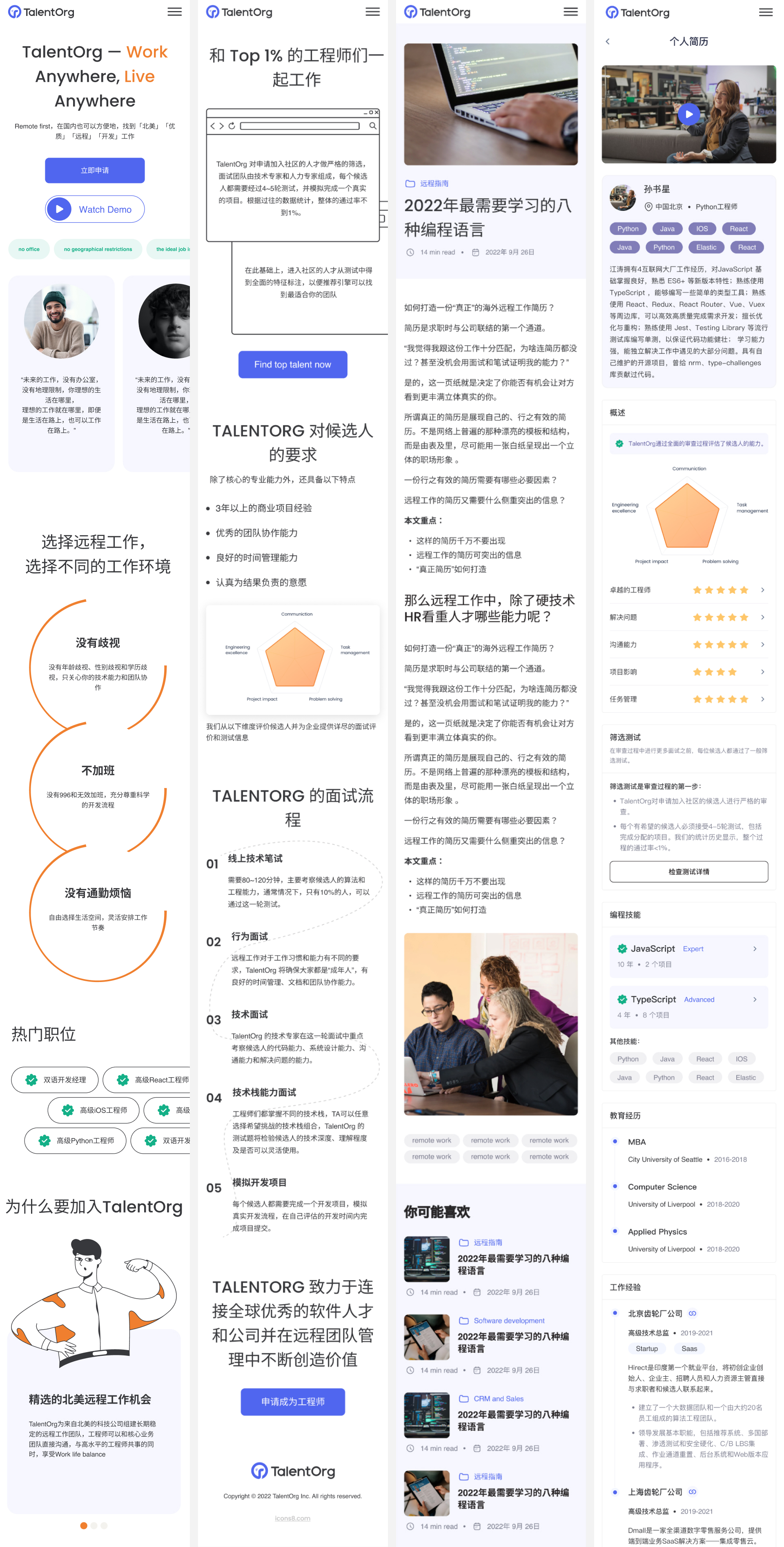 TalentOrg 国内官网 · 原始设计展示 4