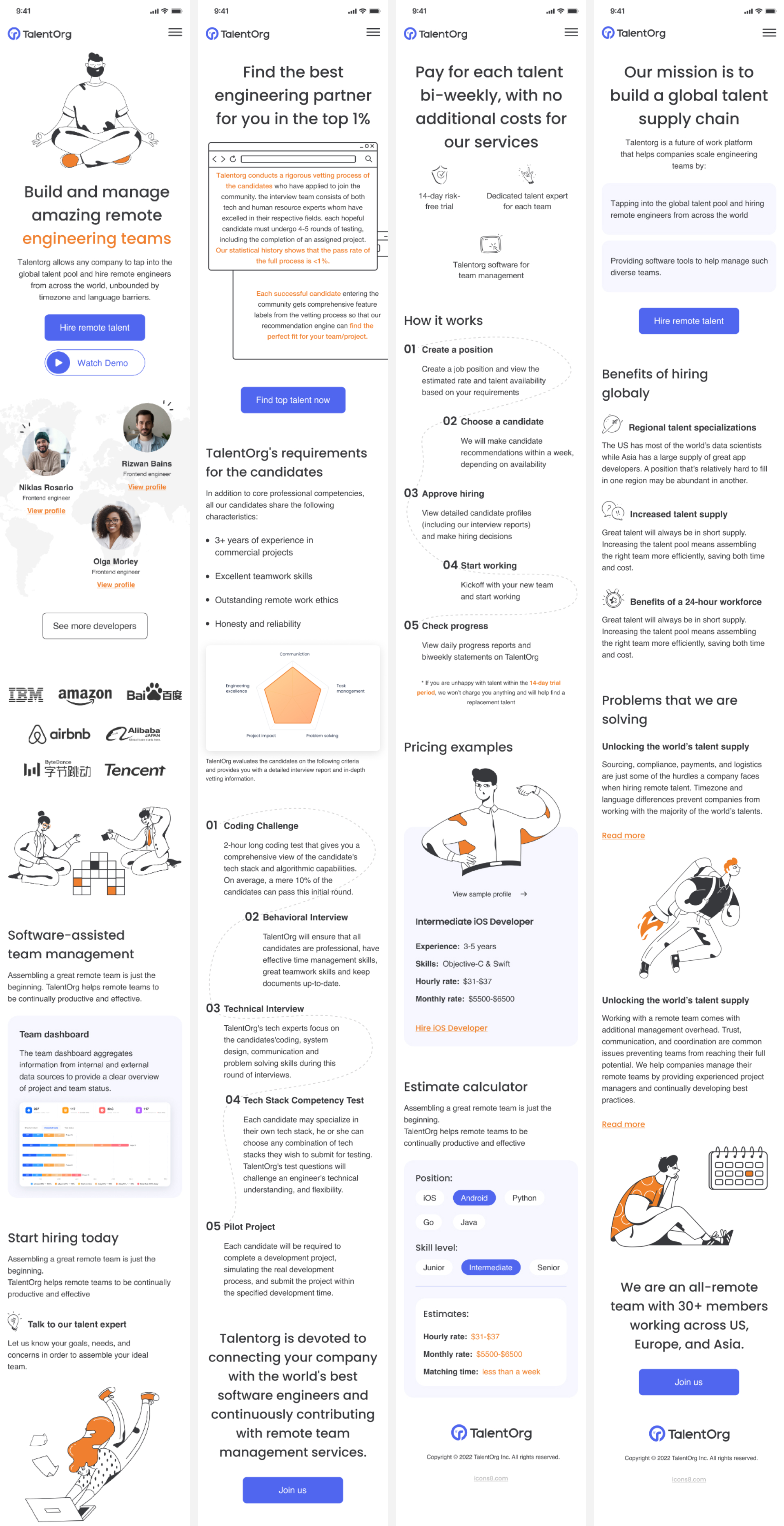 TalentOrg 海外官网 · 原始设计展示 6